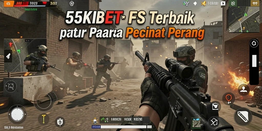 Gameplay intens di 55KBET dengan aksi tembak-menembak yang mendebarkan.