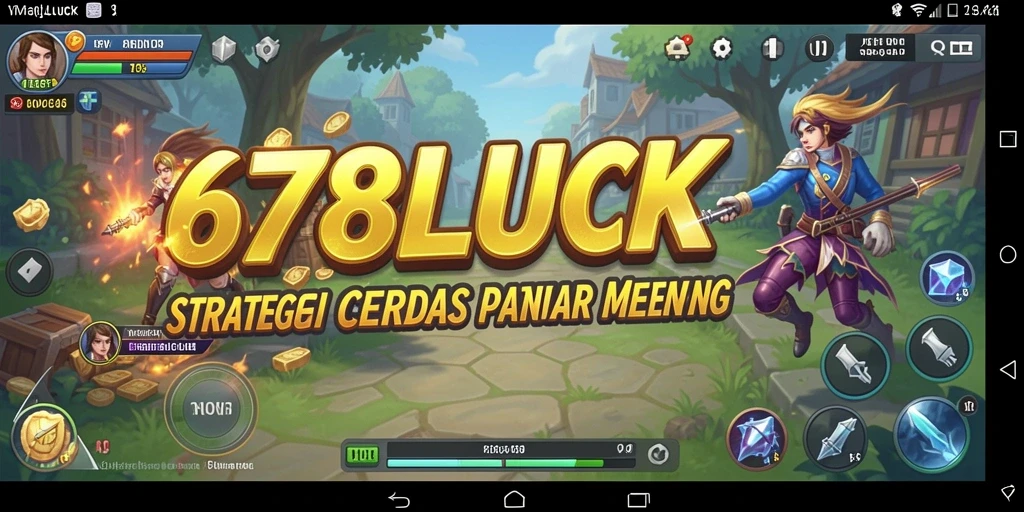 Tangkapan layar gameplay 678LUCK yang menampilkan pertempuran strategis.