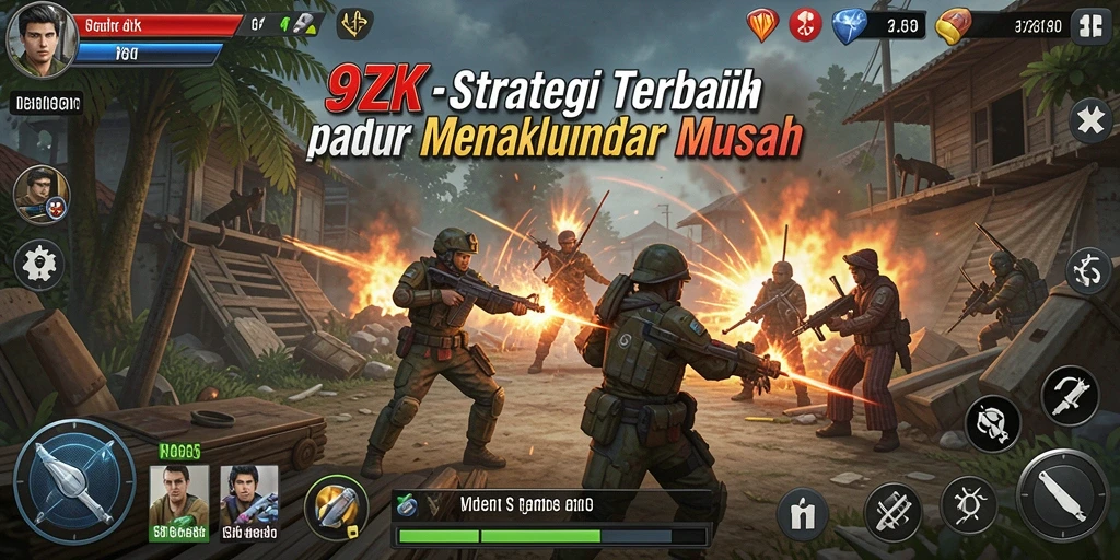 Tampilan gameplay menegangkan di 99ZK dengan strategi yang mendalam.