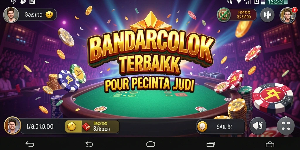 Tampilan gameplay BANDARCOLOK yang menarik dan interaktif.