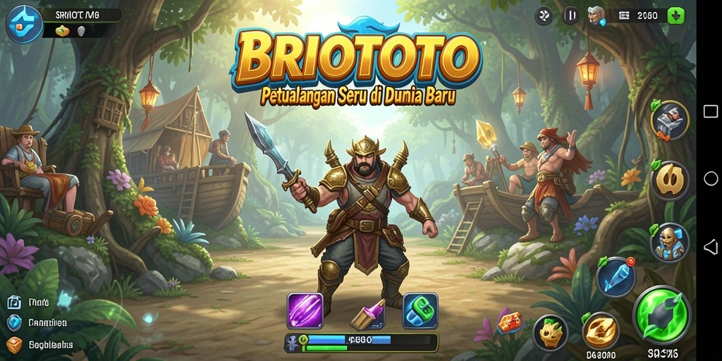 Gameplay seru di dunia petualangan BRIOTOTO.