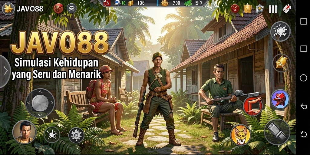 Tangkapan layar gameplay JAVO88 yang mendebarkan dan imersif.