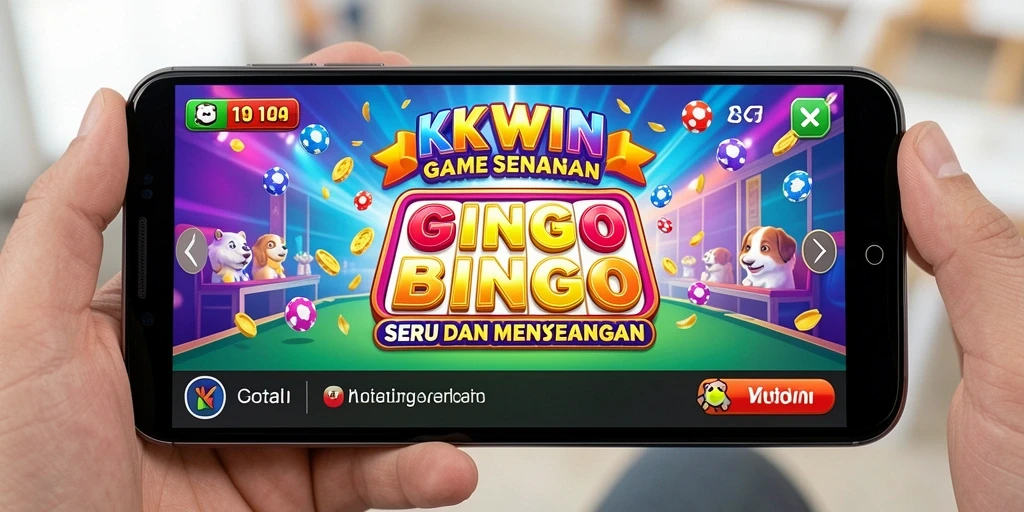 Screenshot gameplay Bingo yang seru dan interaktif.