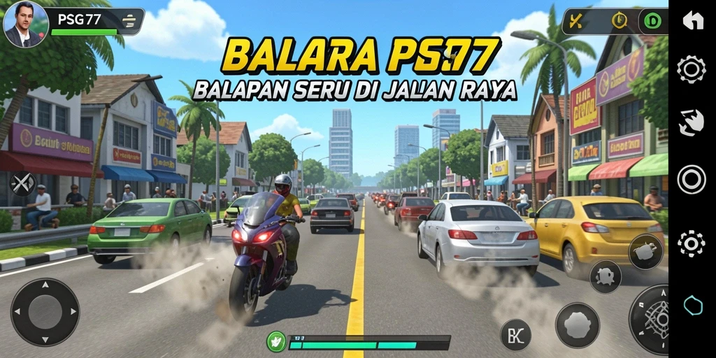 Gameplay PSG77 yang menegangkan dan realistis.