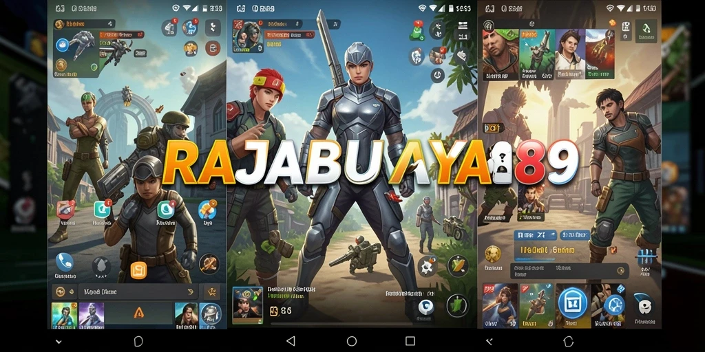 Screenshot aplikasi RAJABUAYA89 yang menampilkan fitur praktisnya.