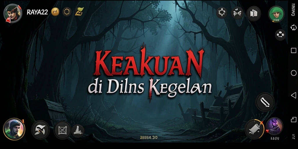Screenshot gameplay RAYA22 yang mencekam dan menegangkan.