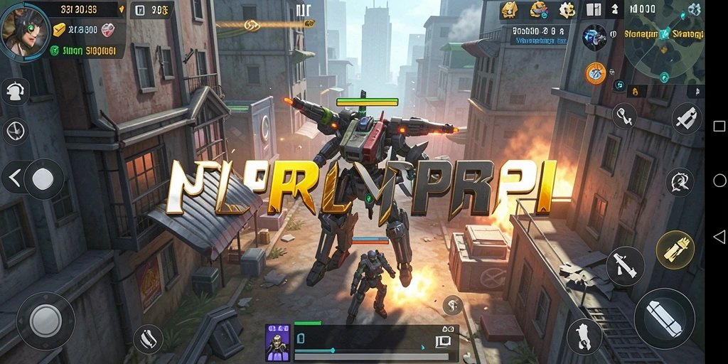 Tampilan gameplay RPRPRP yang seru dan strategis.