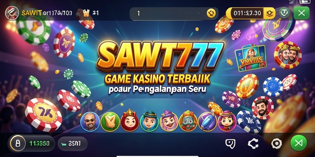 Gameplay SAWIT777 yang seru dan penuh tantangan kasino.