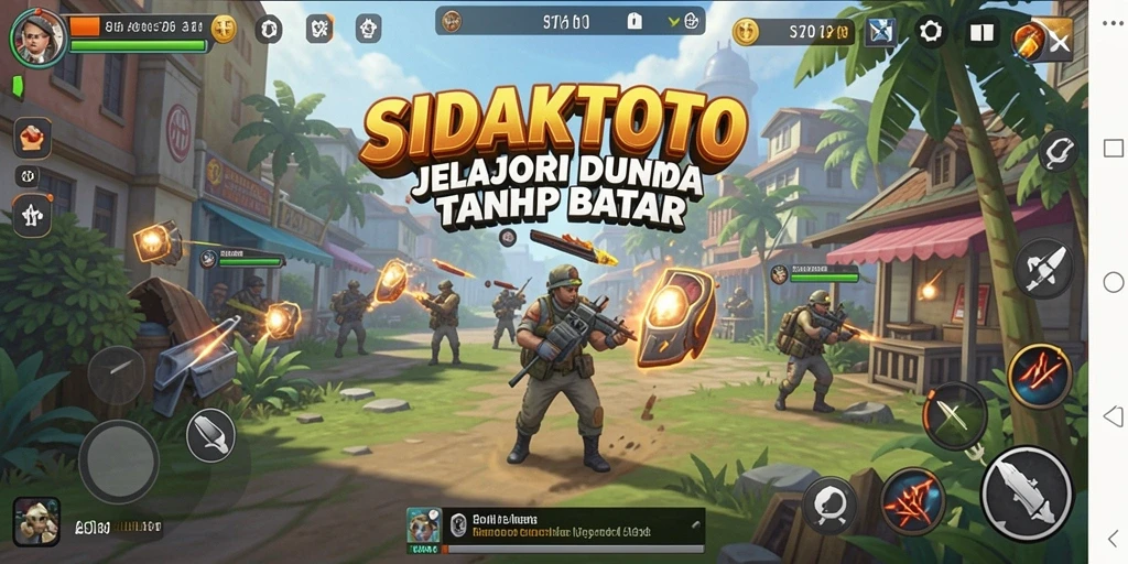 Gameplay menarik dari SIDAKTOTO dengan dunia yang luas.