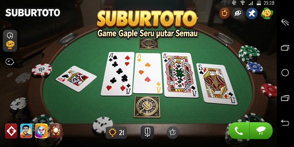 Gambar permainan Gaple yang seru di SUBURTOTO.